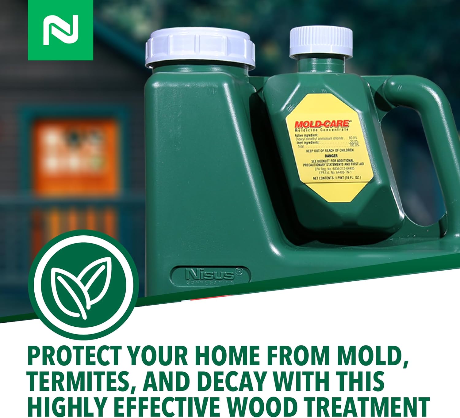 Nisus Boracare Mold Protection - Long-Lasting Mold Prevention (1 Gallon)