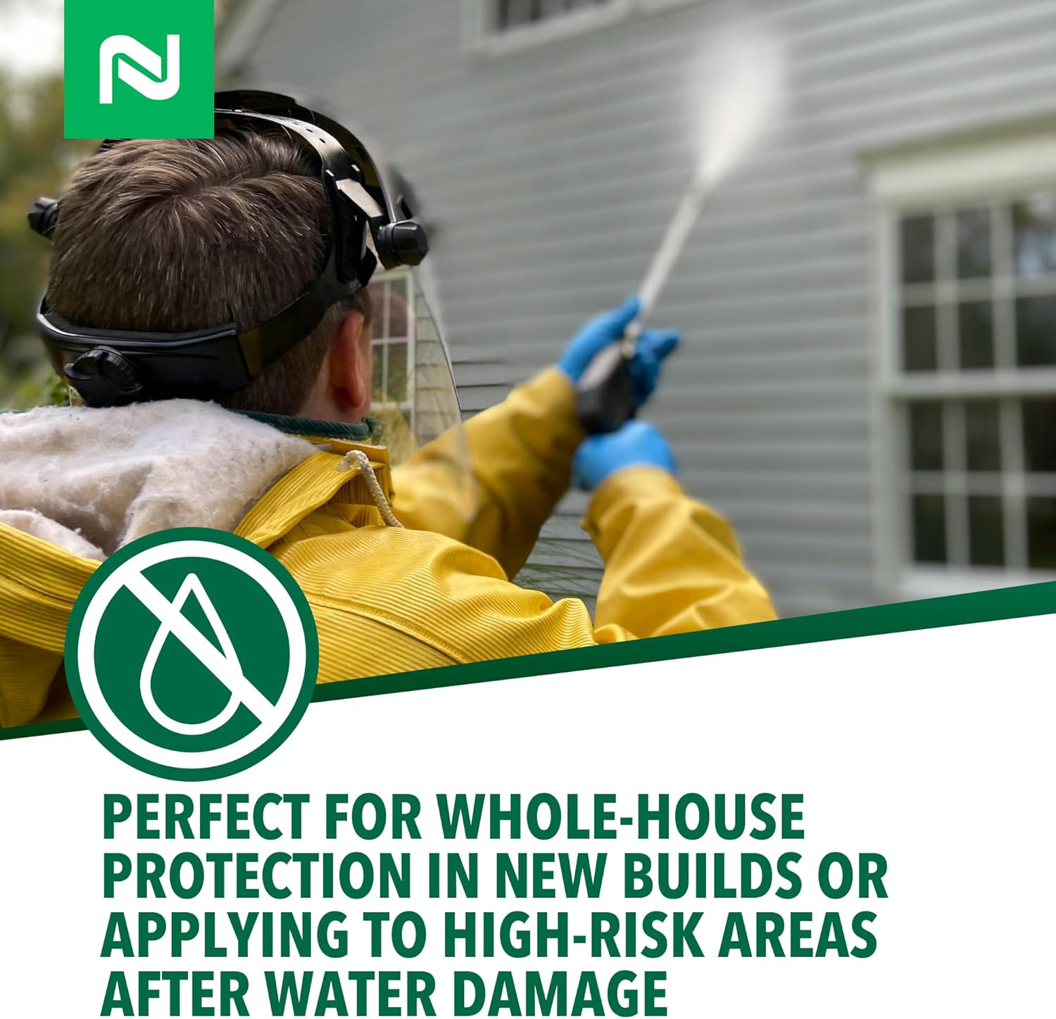 Nisus Boracare Mold Protection - Long-Lasting Mold Prevention (1 Gallon)