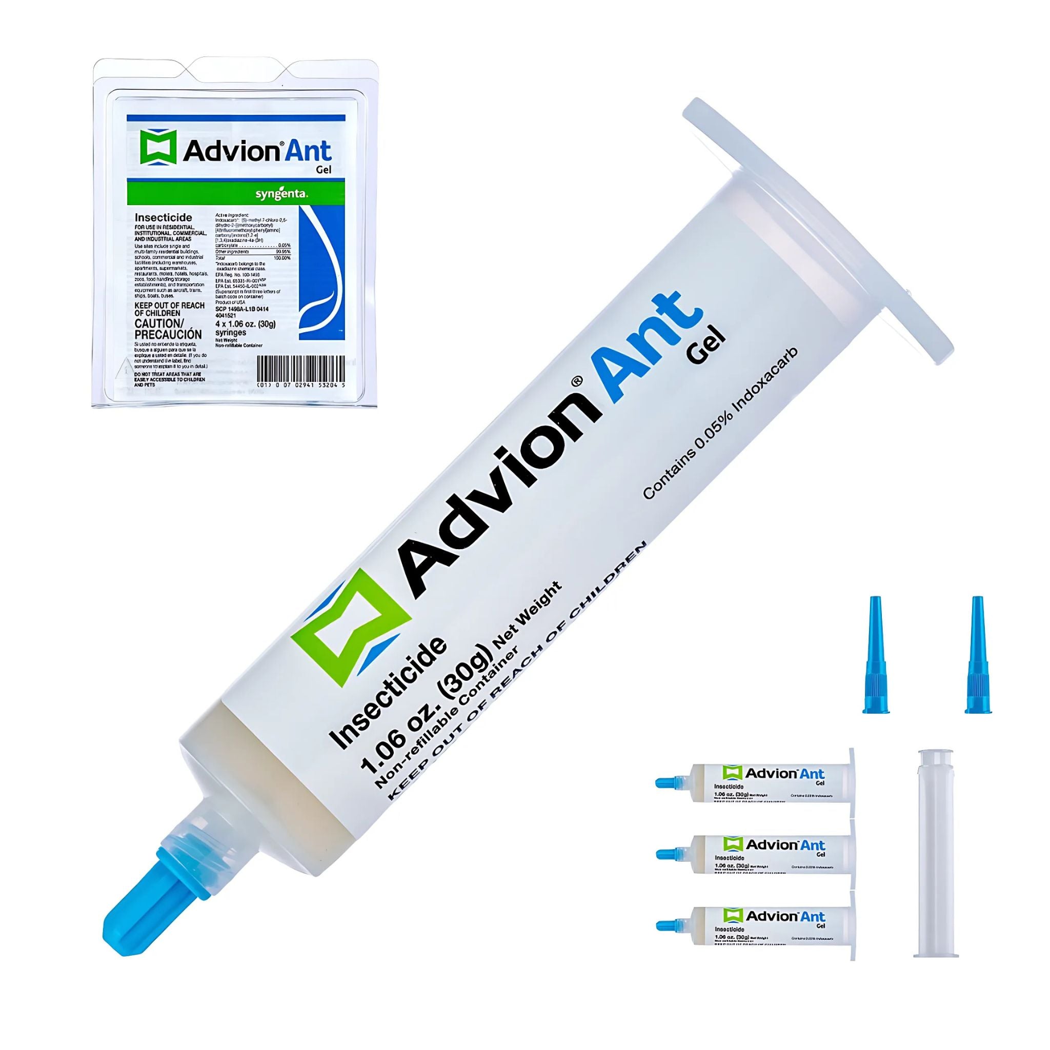 Syngenta Advion Ant Gel –  4 tubes, 30g each – for Home & Business