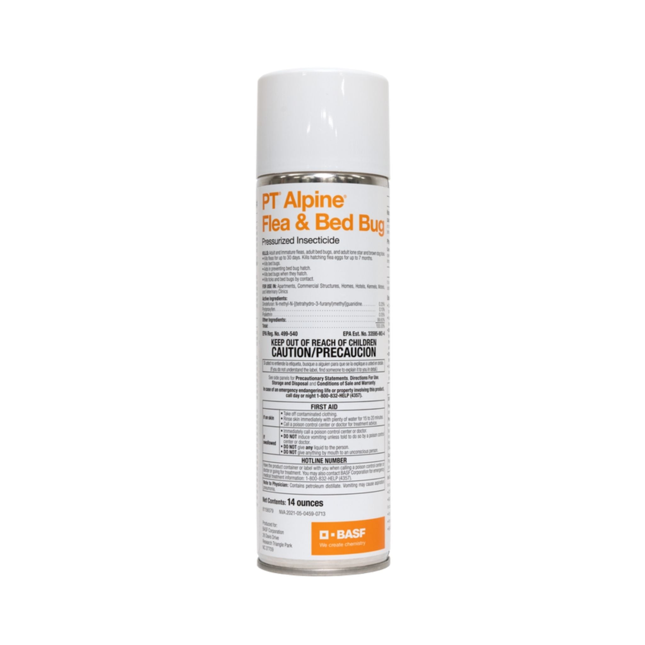 BASF PT Alpine Flea & Bed Bug Insecticide – 14 oz Aerosol Spray