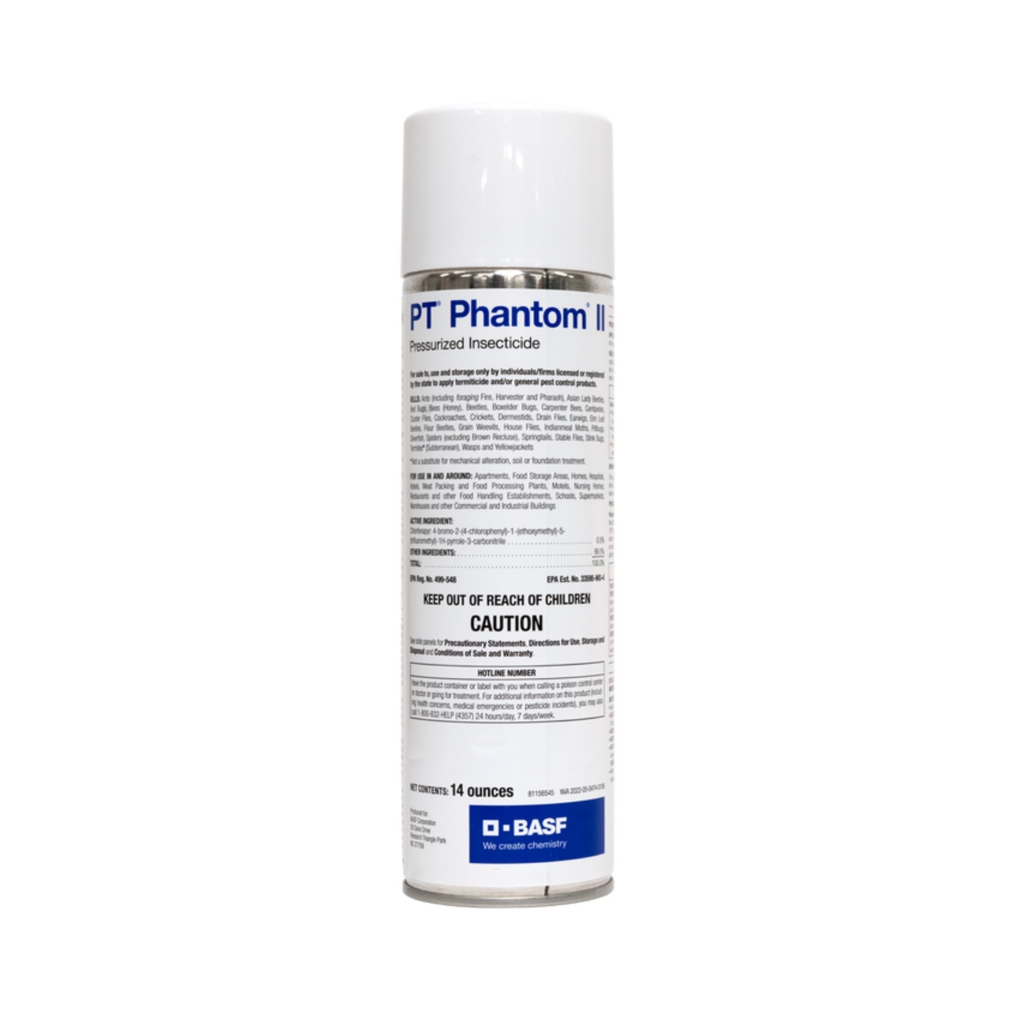 BASF PT Phantom II Insecticide - 14 oz Aerosol for Pest Control