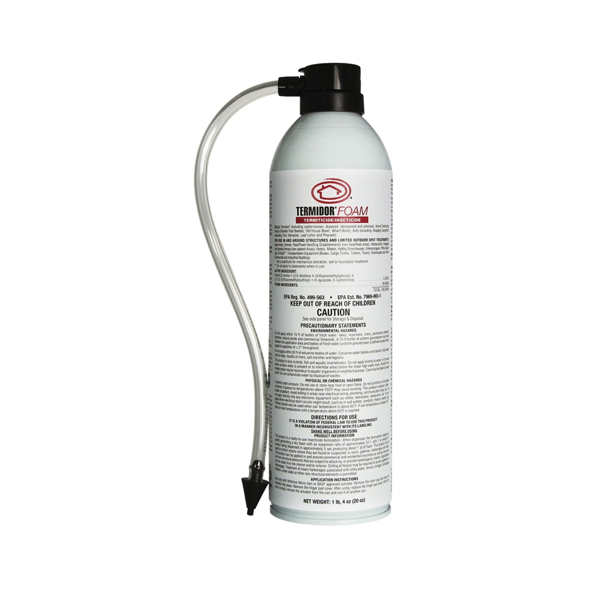 BASF Termidor Foam – 20oz Termiticide & Insecticide Spray