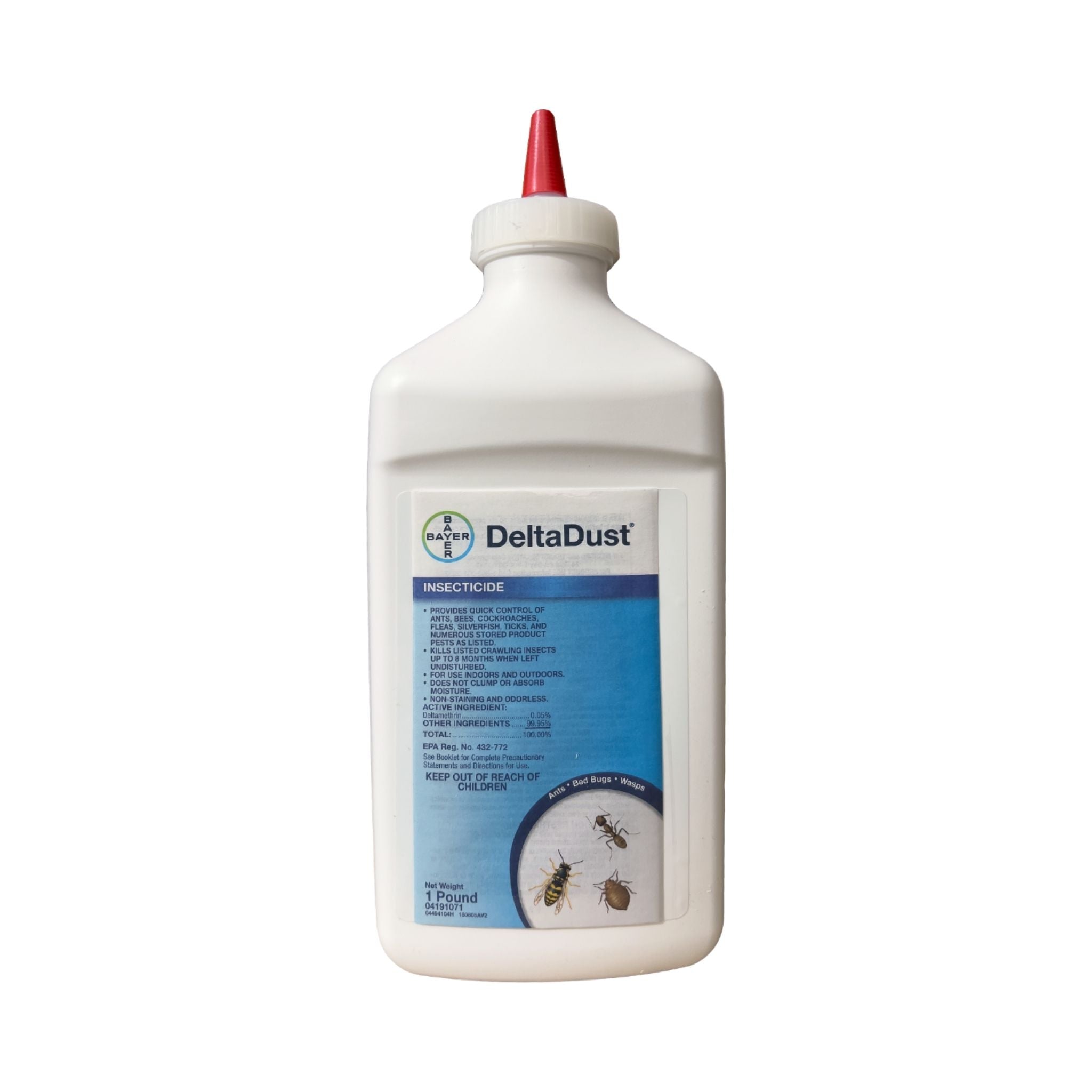 Bayer Delta Dust Insecticide – 1 lb Waterproof Pest Control