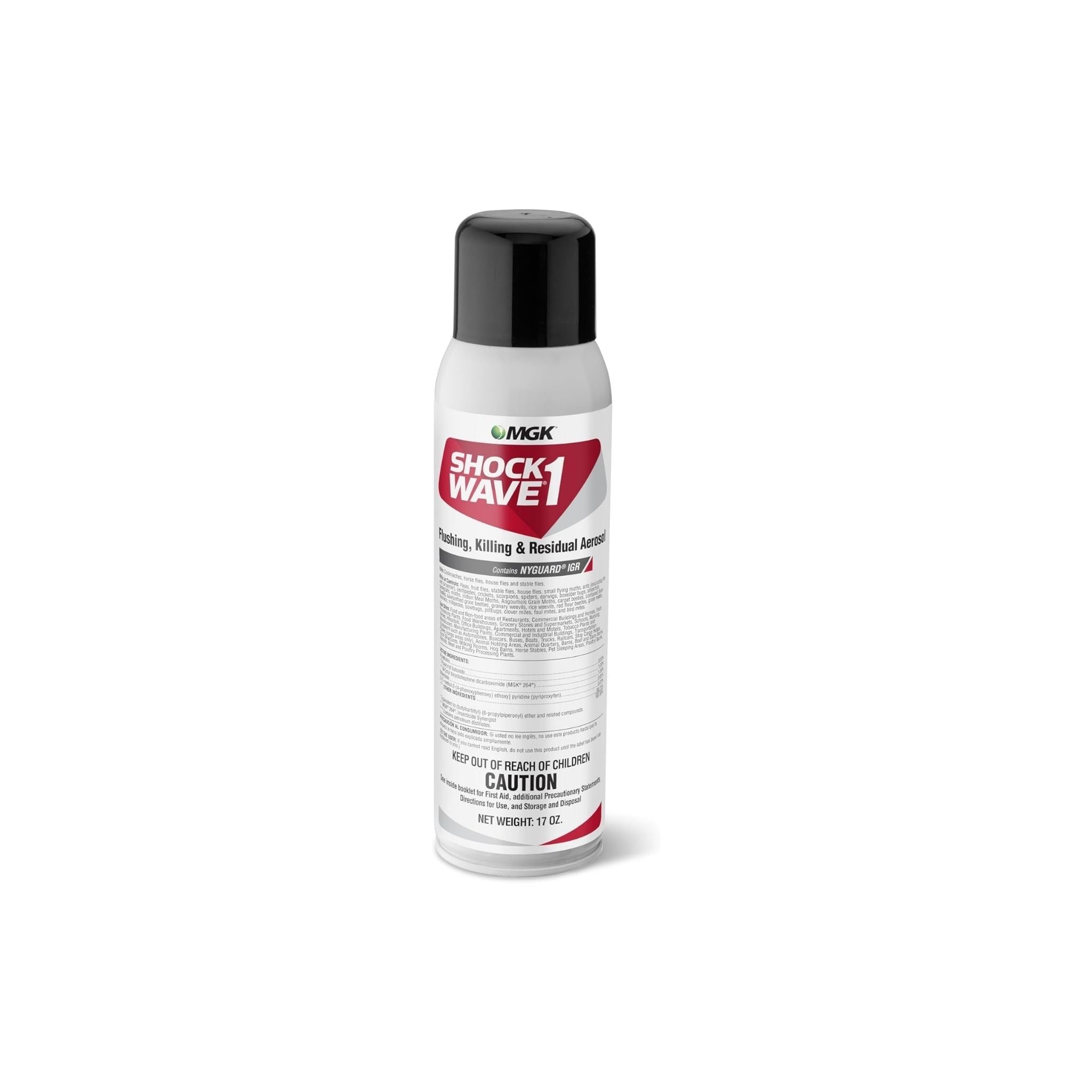 MGK Shockwave Aerosol – Insecticide for Roaches, Ants & Spiders