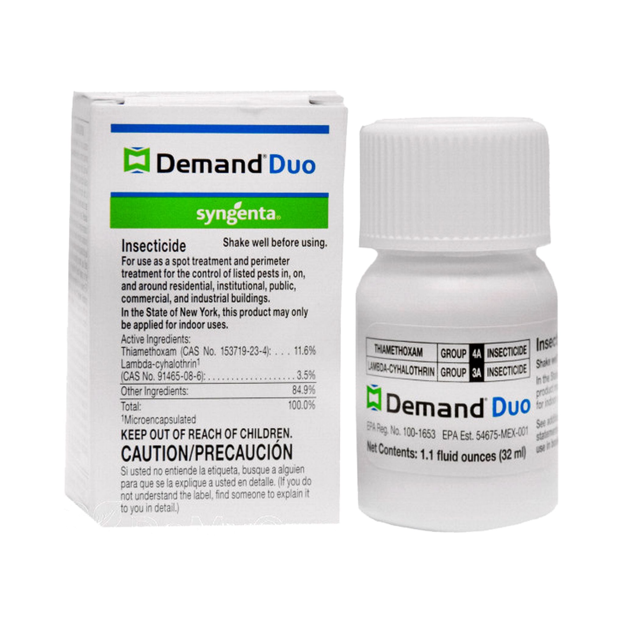 Syngenta Demand Duo Insecticide - 1.1 fl oz (32mL) - Broad-Spectrum