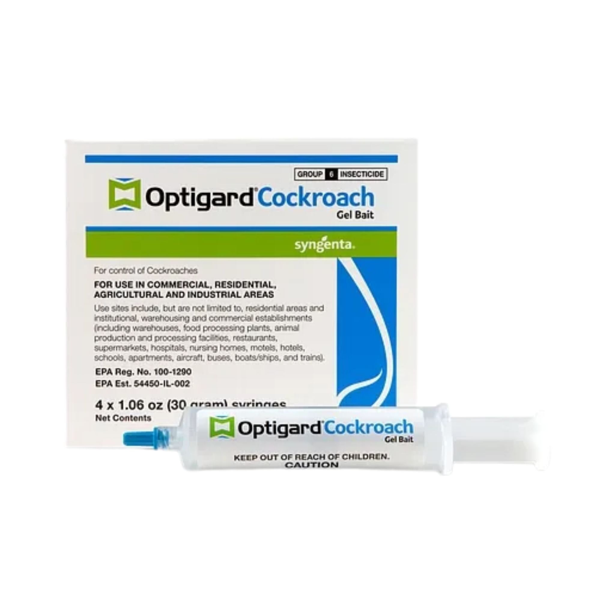 Syngenta Optigard Cockroach Gel Bait – 4 tubes (Emamectin Benzoate)